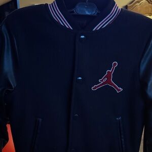 Jordan Black & Red Varsity Jacket